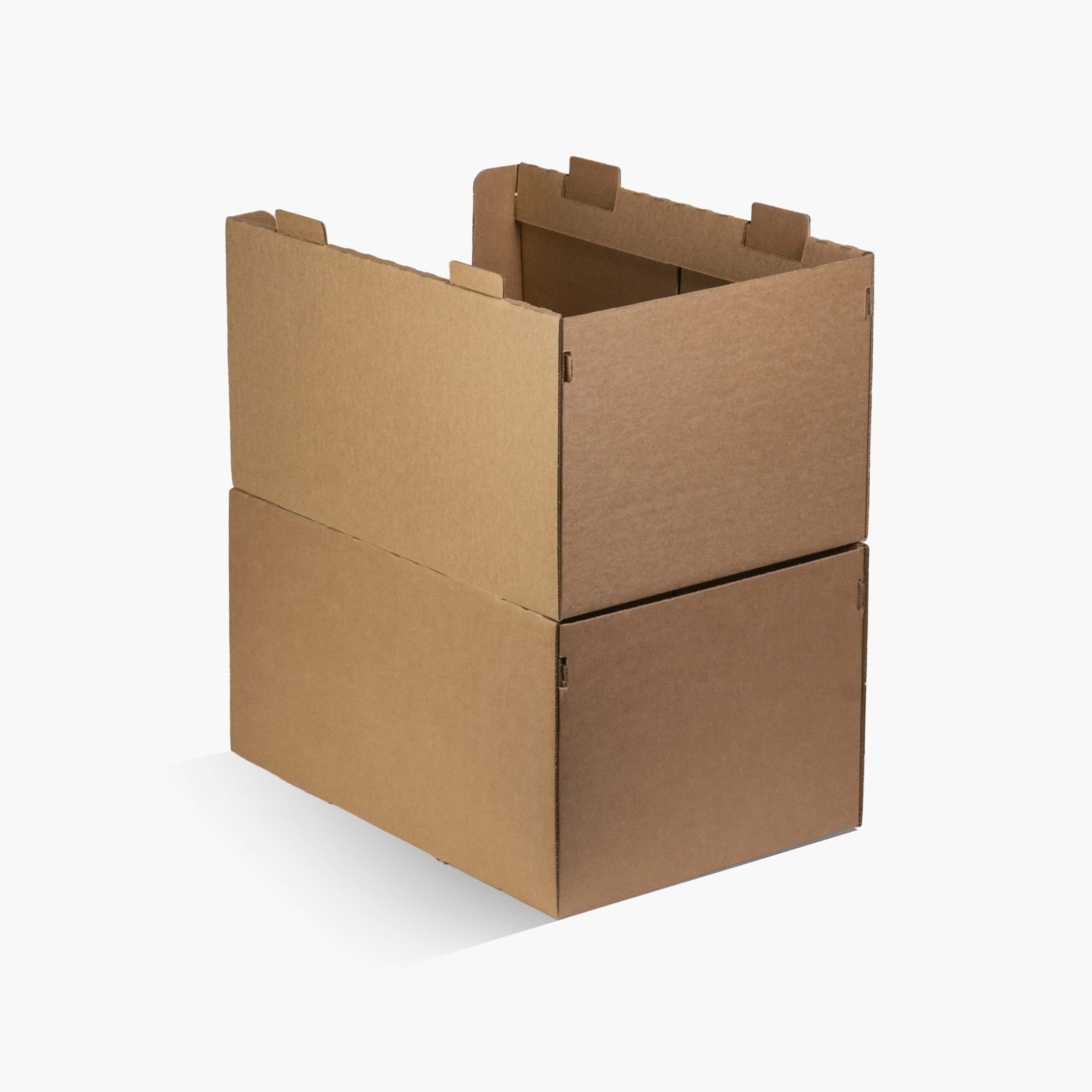 Stapelbox aus Wellpappe | Groß V2