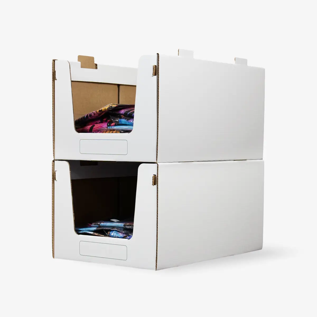 lagerkarton.de lagerkarton gross pickbox large productimage produktbild seitenansicht sideview sichtlagerkasten lagerbox stapelbox 01